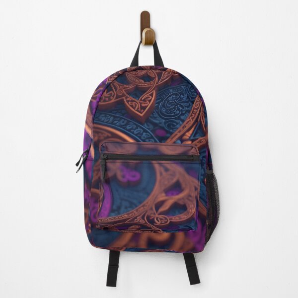 Item preview, Blue, Bronze, and Purple Pattern designed and sold by Sophisticas.