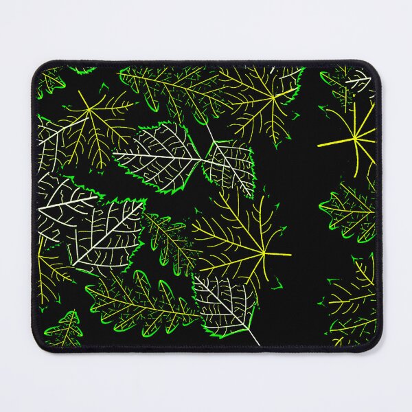 Item preview, Pattern of dark leaves in black designed and sold by FlowerandDesing.