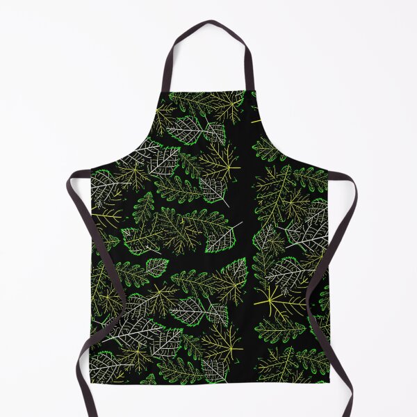 Item preview, Pattern of dark leaves in black designed and sold by FlowerandDesing.