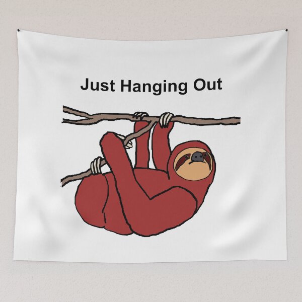 Item preview, Sloth Just Hanging Out designed and sold by TheCornrCabinet.