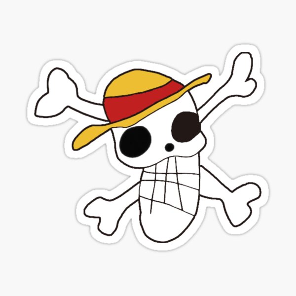 Vista previa del artículo con la obra «Netflix Luffy Sombrero de Paja Piratas Bandera Jolly Roger», diseñado y vendido por StoneAgeHero.