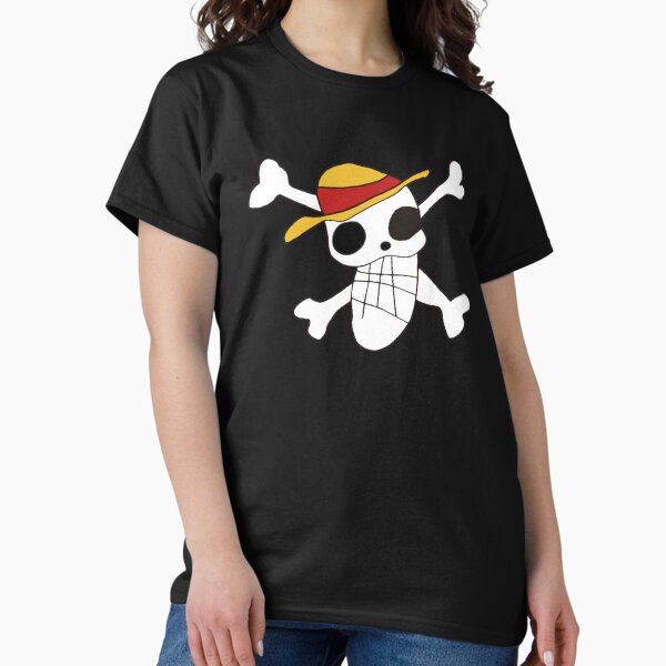 Aperçu de l'œuvre Netflix Luffy Chapeau de paille Pirates Drapeau Jolly Roger créée et vendue par StoneAgeHero.