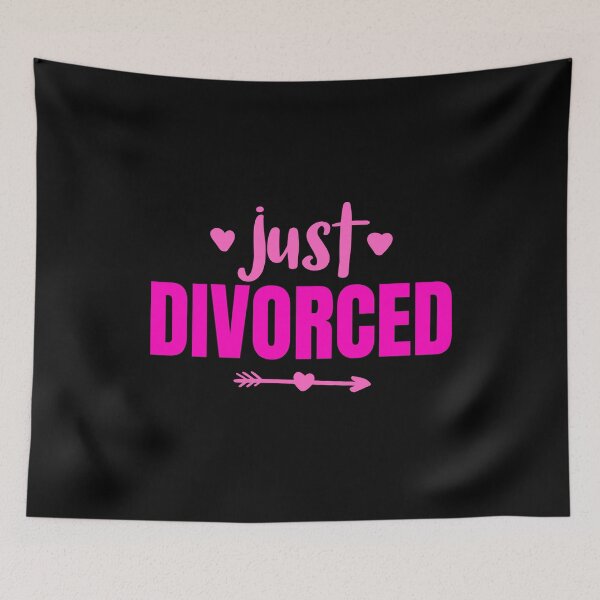 Item preview, Just Divorced Happy Divorce Party Squad Funny Great Shirt designed and sold by BunBuntheDog-.