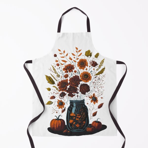 Item preview, Flowers in mason jar, nature art designed and sold by Top-Bot.