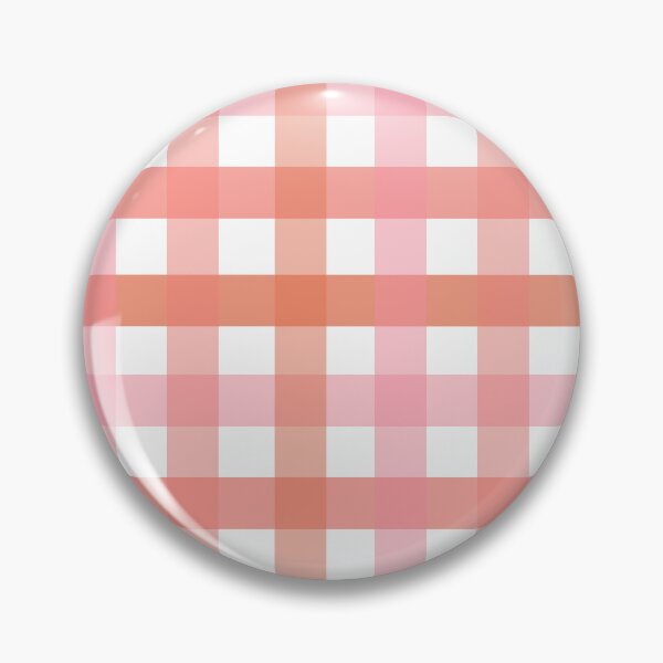 Item preview, Warm Pink Gingham | Salmon Pink, Coral and Pink designed and sold by Lindsay Marie Patterns.