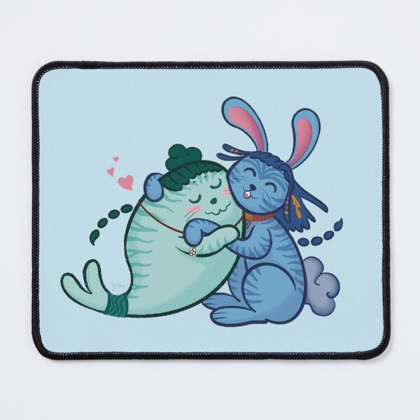 Item preview, seal & bunny love designed and sold by Fic&Fable.