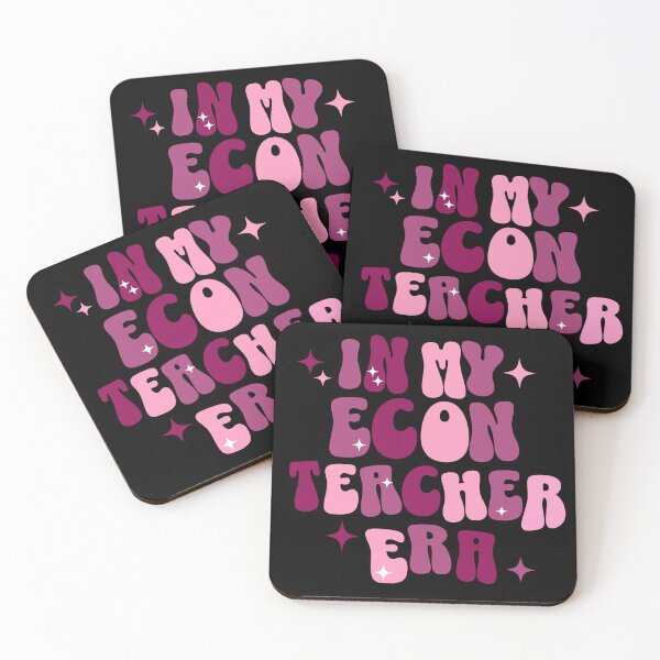 Item preview, Econ Teacher | In My Econ Teacher Era | Economics Teacher | Retro | Groovy Pink designed and sold by ShoniwDesigns.