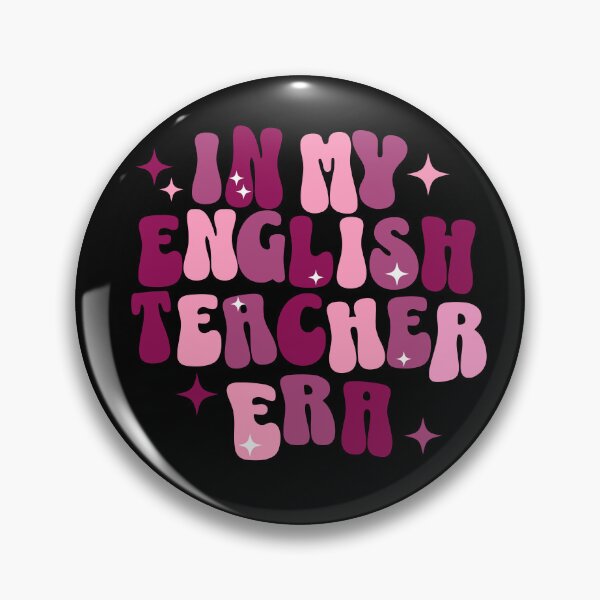 Item preview, English Teacher | In My English Teacher Era | Funny Teacher | Retro | Groovy Pink designed and sold by ShoniwDesigns.