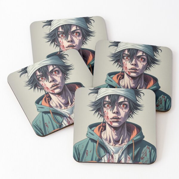 Item preview, Anime Boy, Killer Boy, Ghost , T-shirt Design designed and sold by AyushAIImage01.