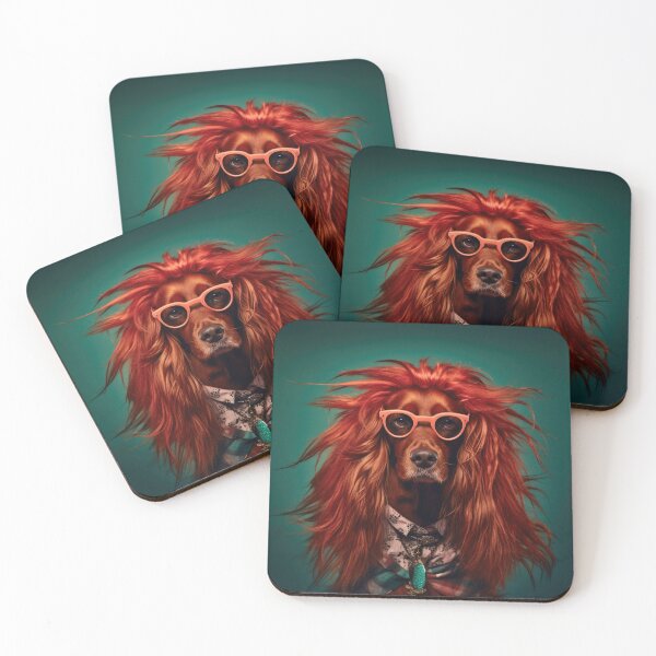 Item preview, Super stylo Irish Setter fashion designer - Beautiful dog art designed and sold by DigitalArties.