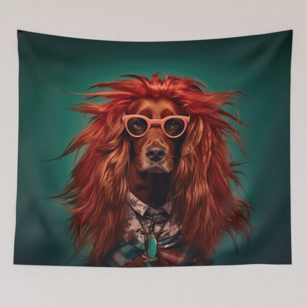 Item preview, Super stylo Irish Setter fashion designer - Beautiful dog art designed and sold by DigitalArties.