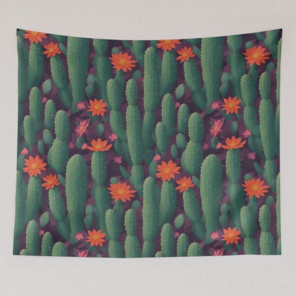 Item preview, Cactus, cacti Seamless patterns  designed and sold by RocketArtInd.