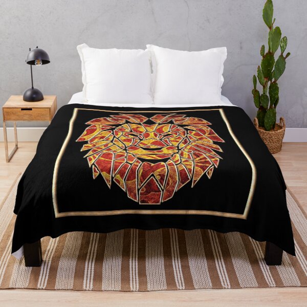 Item preview, Red and Gold Lion 1 designed and sold by m2inspiration.