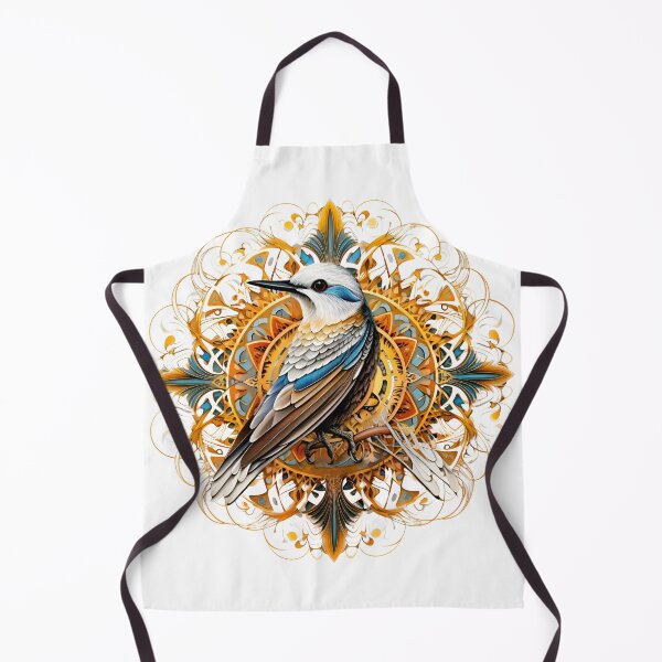 Item preview, Beautiful bird with colourful mandala background designed and sold by Trendy-Artistry.