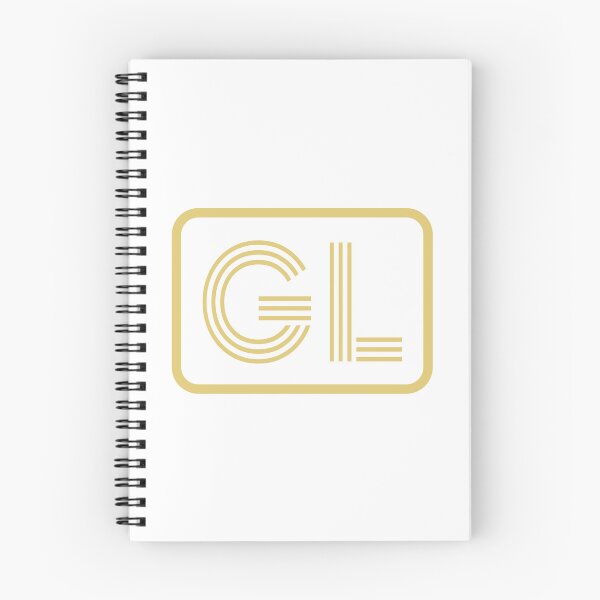 Item preview, Iniciales GL Letras Geométricas Doradas designed and sold by Jeallan Designs.