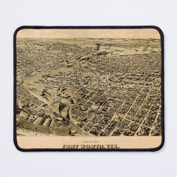 Item preview, Fort Worth, Texas (1891) designed and sold by allhistory.