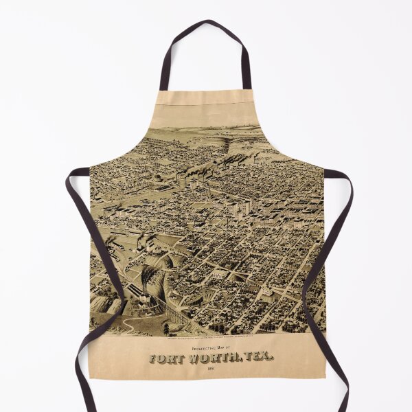 Item preview, Fort Worth, Texas (1891) designed and sold by allhistory.
