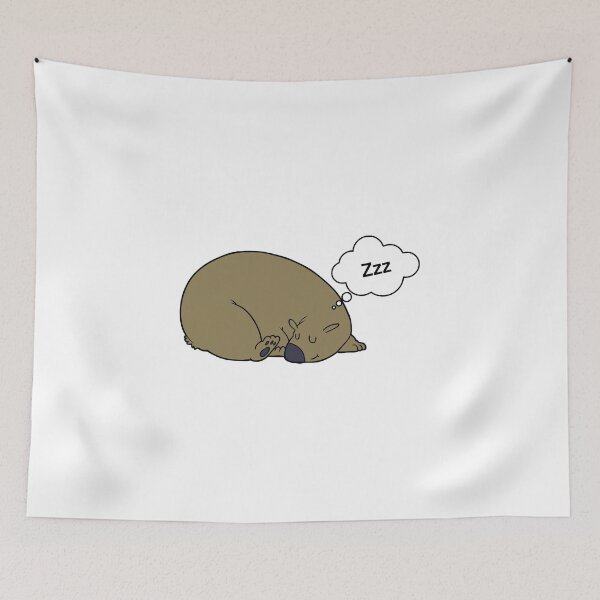 Item preview, Zzz Sleepy Bear Design designed and sold by RektRepublic.