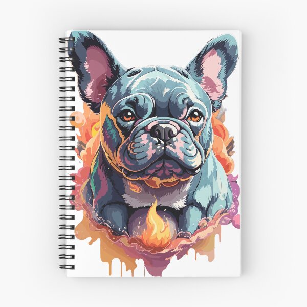 Aperçu de l'œuvre Tatouage illustré mignon de chien Frenchbull créée et vendue par PCGDrawing.