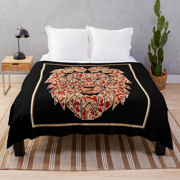 Item preview, Red and Gold Lion 3 designed and sold by m2inspiration.