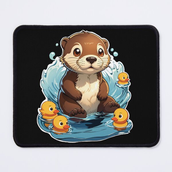 Item preview, Otter and Rubber Ducks designed and sold by ShortySparks.