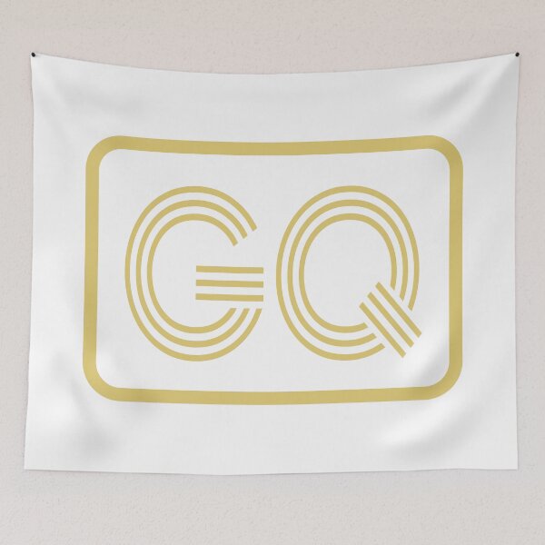 Item preview, GQ Initials Gold Geometric Letters designed and sold by Jeallan Designs.