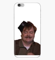 Drunk Ron Swanson iPhone Case