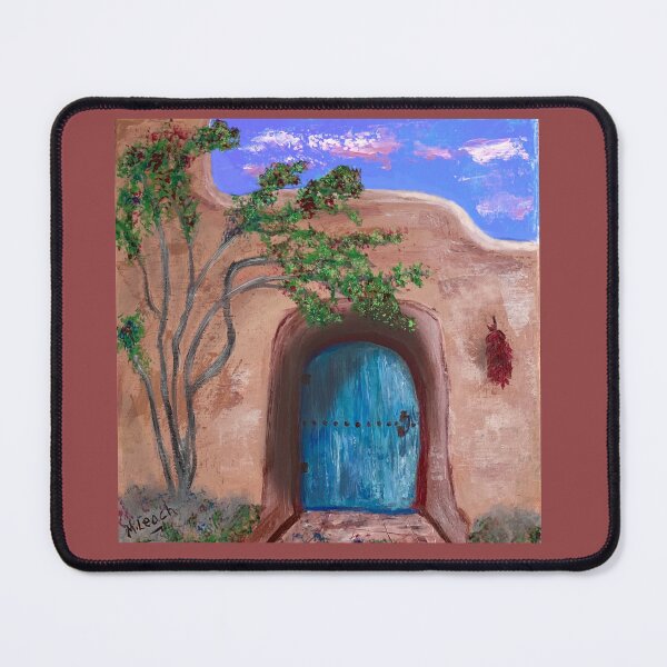 Item preview, Adobe Blue Door designed and sold by ArtFactory5.