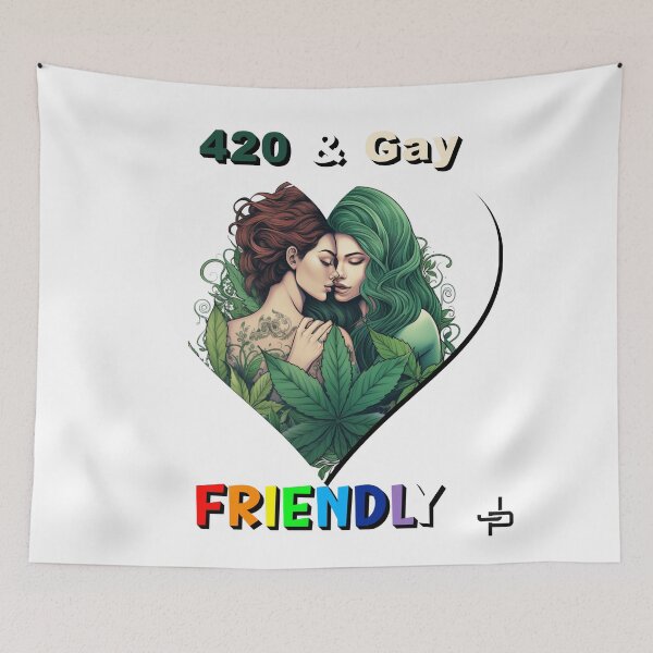Artikelvorschau, 420 & Gay Friendly von Jonathan P. entworfen und verkauft von JonathanP514.