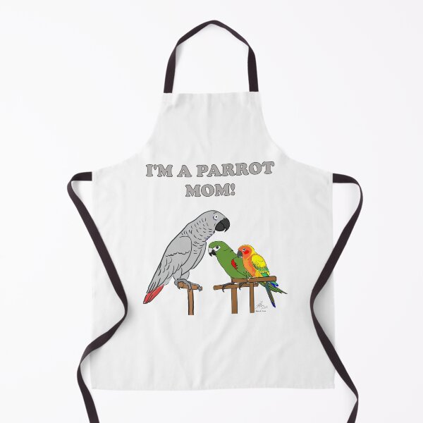 Item preview, Parrot Mom - African Grey, Hahn's Macaw, Sun Conure designed and sold by Laughing Parrot Studio.