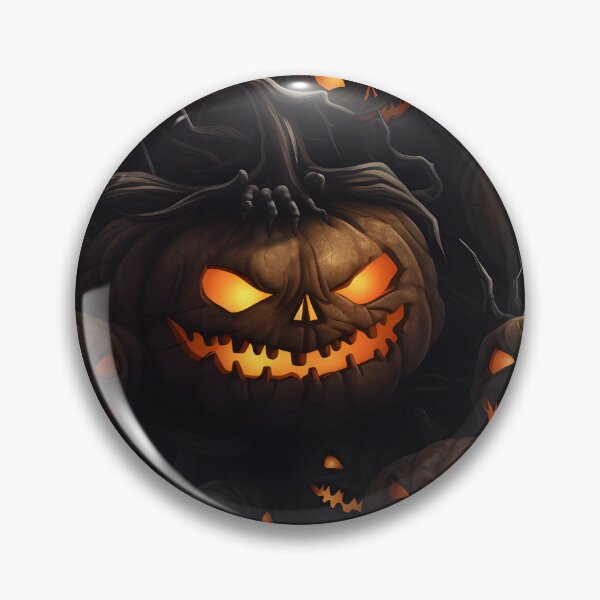 Item preview, Scary Halloween inspired pumpkins  designed and sold by Trendy-Artistry.