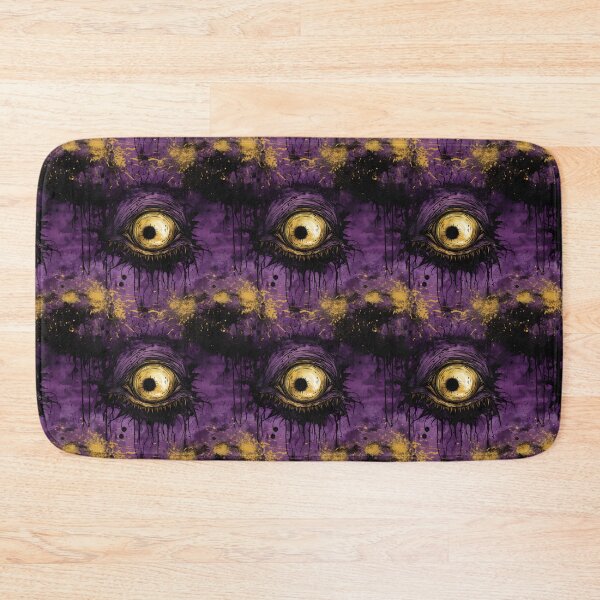 Item preview, Creepy Yellow Eyes Halloween Pattern designed and sold by Sturdust.