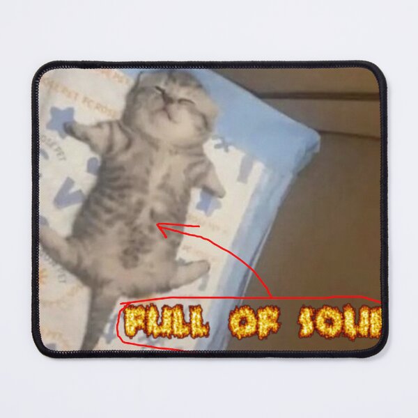 Item preview, full of soup kitty designed and sold by staticc.
