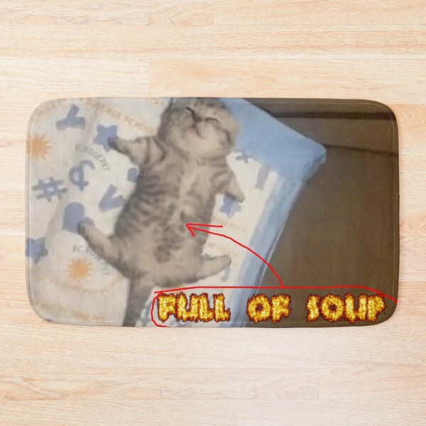 Item preview, full of soup kitty designed and sold by staticc.