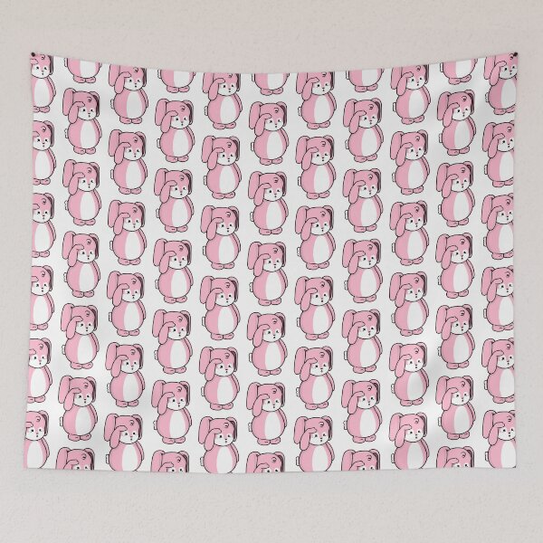 Item preview, Anybunny There? (Pink x White) designed and sold by the-krisney-way.