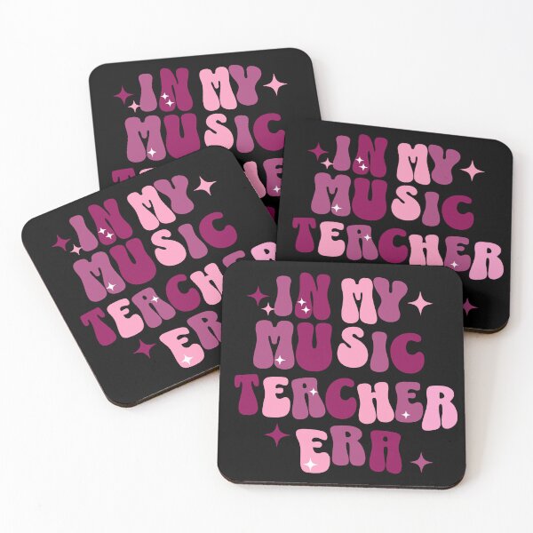 Item preview, Music Teacher | In My Music Teacher Era | Funny Teacher | Retro | Groovy Pink | Choir Teacher designed and sold by ShoniwDesigns.