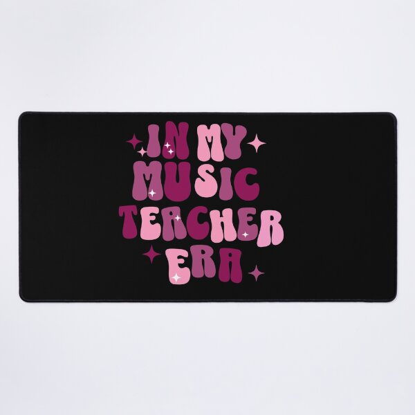 Item preview, Music Teacher | In My Music Teacher Era | Funny Teacher | Retro | Groovy Pink | Choir Teacher designed and sold by ShoniwDesigns.