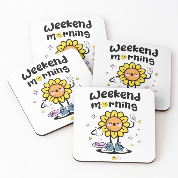 Item preview, Fun and cheerful weekend daisy | Weekend morning, Sunday morning, Saturday morning  designed and sold by Growthmind7.