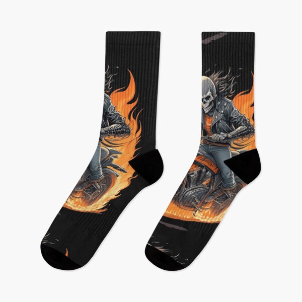 Item preview, skeleton rider in flames set 2 designed and sold by zerzeed.
