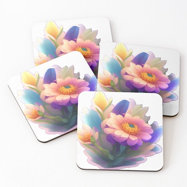 Item preview, Fantasy Flower Sticker: 3D Vector Art with Cinematic Lighting and Charm (58) designed and sold by WASjourney.