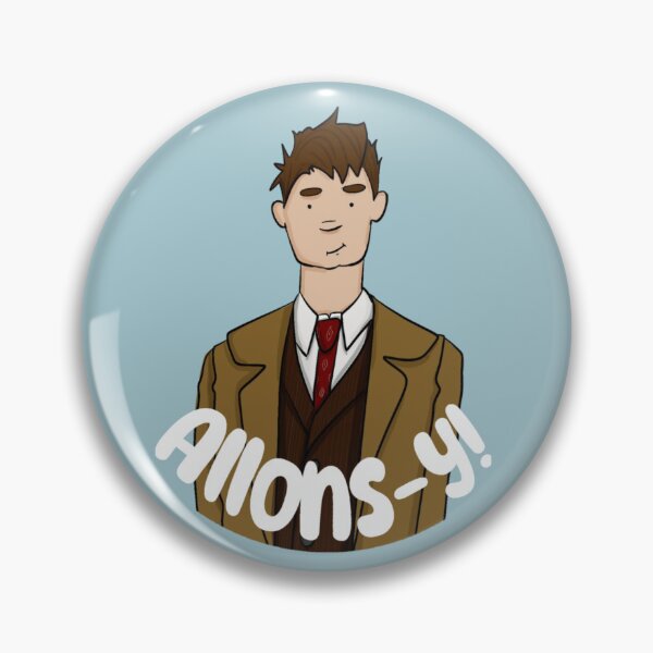 Item preview, Tenth Doctor - Allons-y! designed and sold by AboutTimeCast.