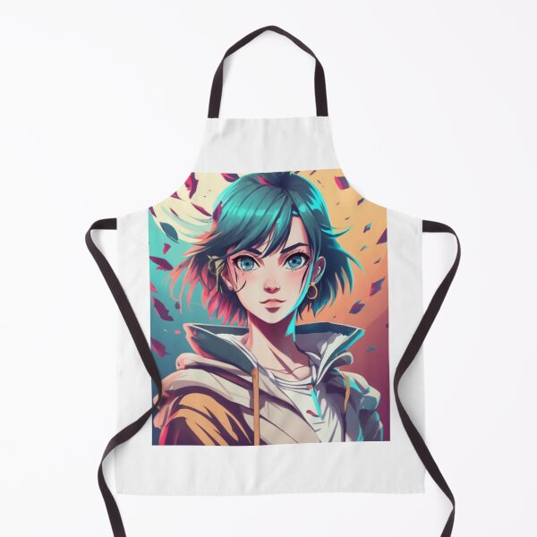 Item preview, ITS ANIME GIRL STYLE ,SPLASH OF FLOWERS AND LEAFS , DESIGNS designed and sold by AyushAIImage01.