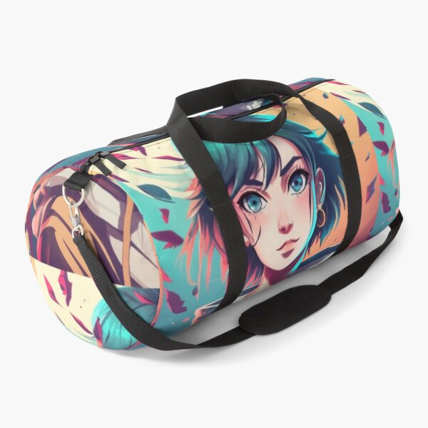 Item preview, ITS ANIME GIRL STYLE ,SPLASH OF FLOWERS AND LEAFS , DESIGNS  designed and sold by AyushAIImage01.
