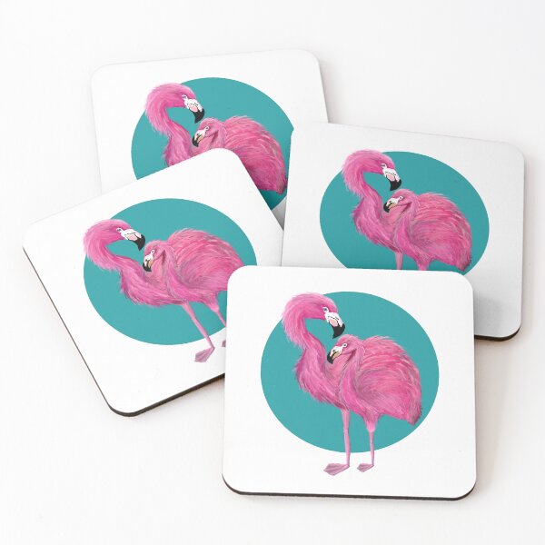 Artikelvorschau, Flamingo-Mama und Flamingo-Baby entworfen und verkauft von StevenTr3s.