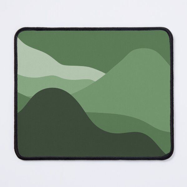 Item preview, Green Mountain Mist Minimal Landscape designed and sold by BondontheBox.
