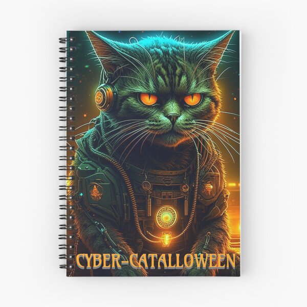Artikelvorschau, CYBER-CATLLOWEEN entworfen und verkauft von Artcollectionus.