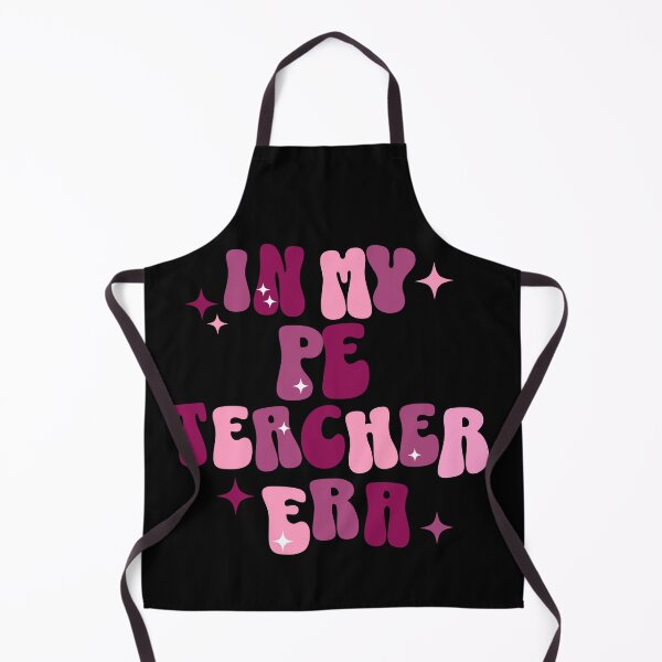 Item preview, PE Teacher | In My PE Teacher Era | Funny Teacher | Retro | Groovy Pink | Physical Education designed and sold by ShoniwDesigns.