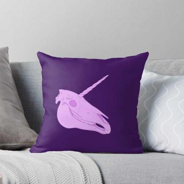 Item preview, Pink Unicorn Skull designed and sold by cowboy-cricket.