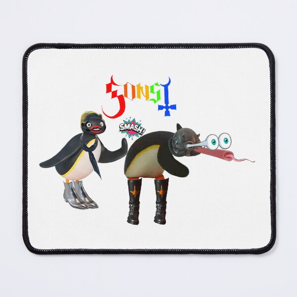Item preview, Gonst, funny Pingu meme, The band Ghost  designed and sold by artghuleh.