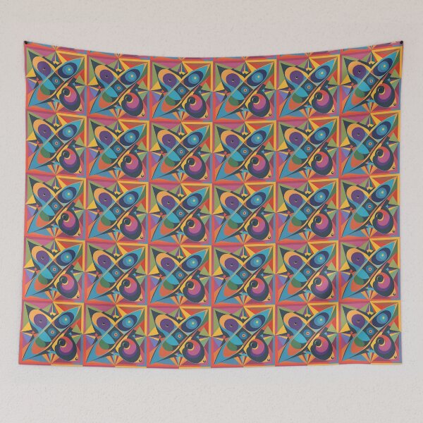 Item preview, psychedelic design designed and sold by DRAGONFIASCO.